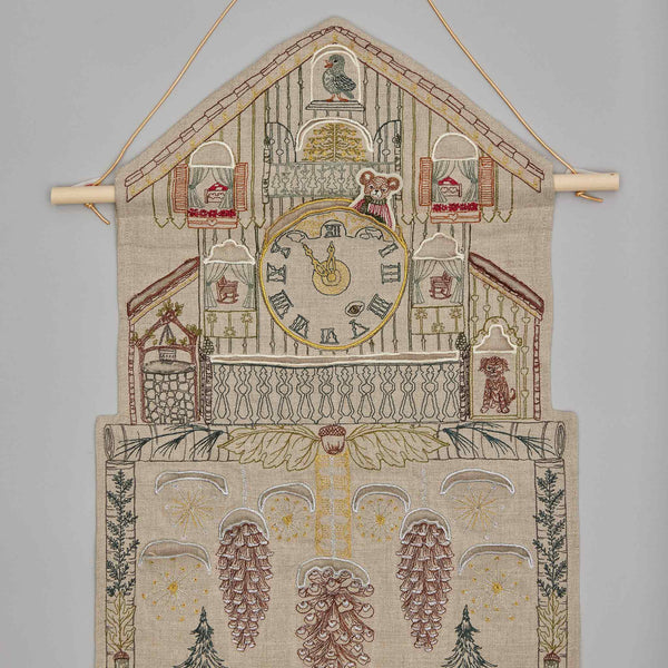 Christmas Clock Advent Calendar Coral Tusk