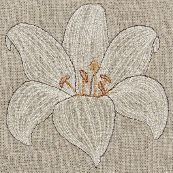 Lilies - free machine embroidery designs - Embroidery Lab
