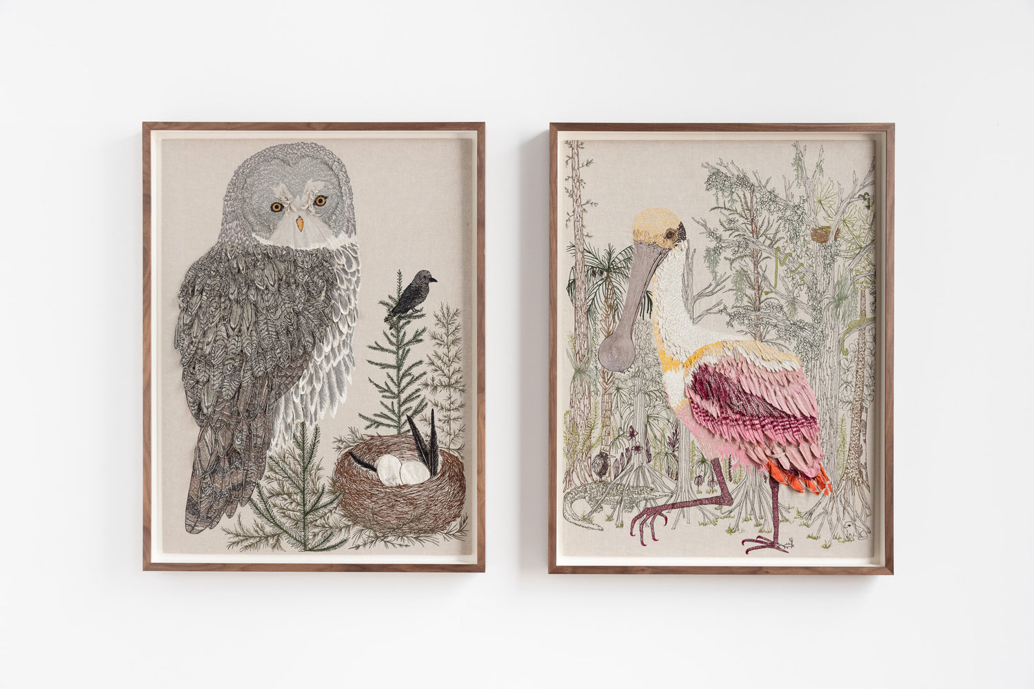 Coral & Tusk large scale artwork