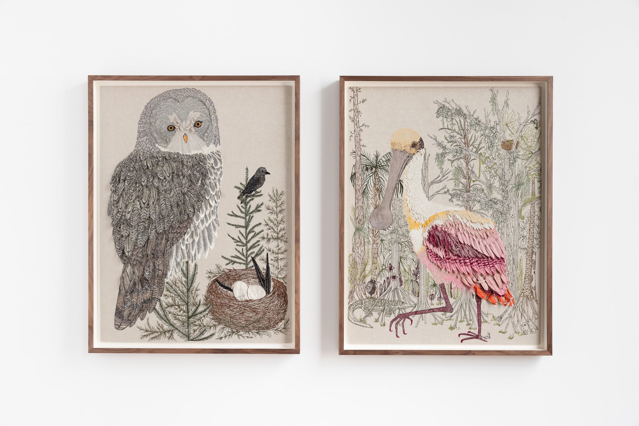 Coral & Tusk large scale artwork