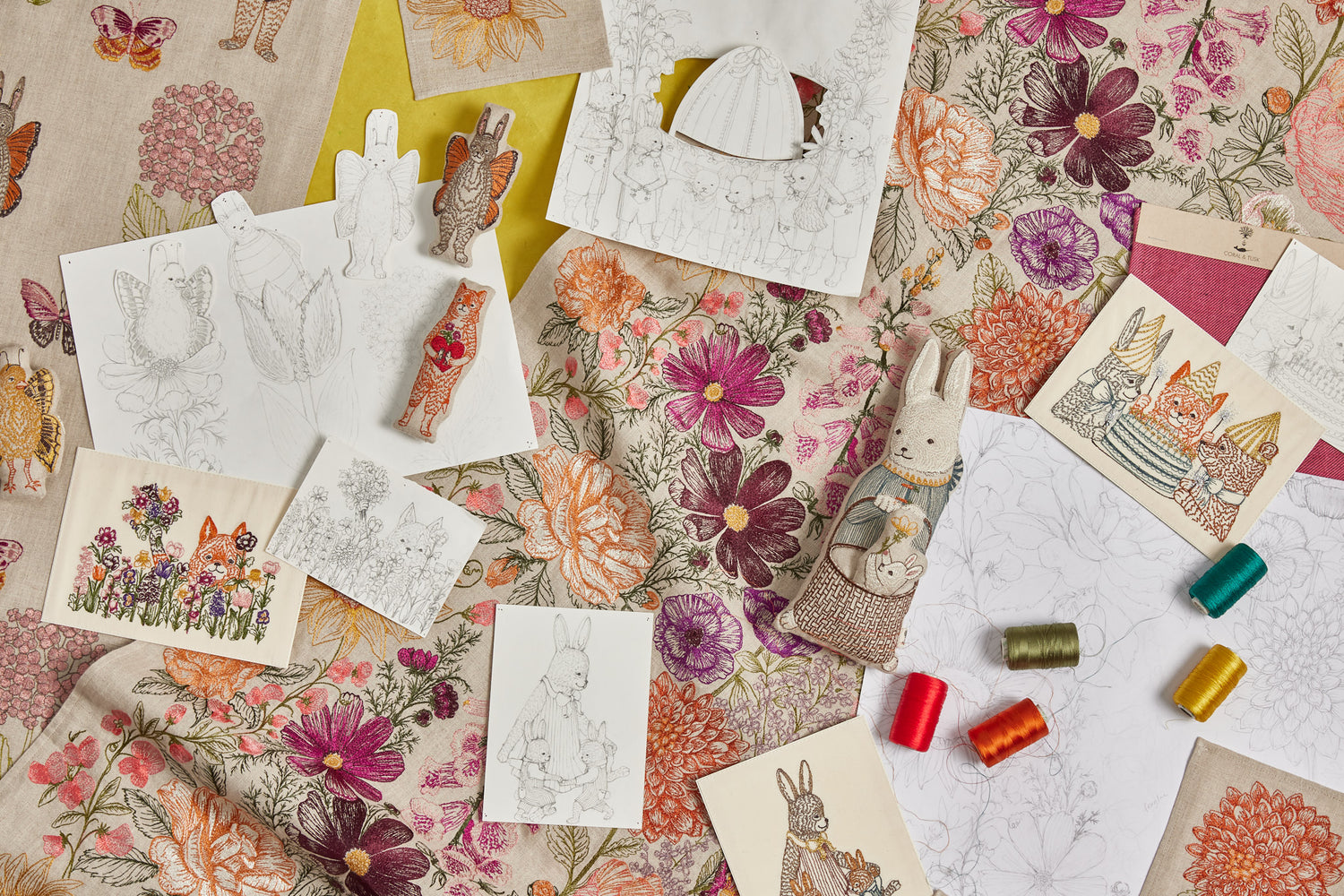 Coral & Tusk Spring and Summer 2022 collection materials