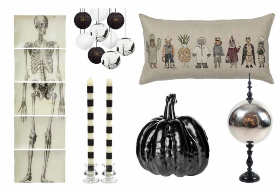 WSJ Off Duty featuring trick or treat pillow