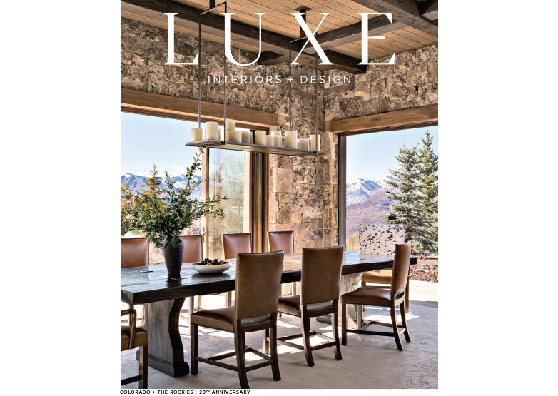 LUXE interiors magazine November cover 