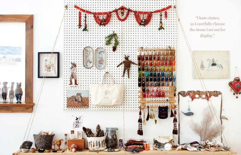 A view from Stephanie's Wyoming Studio