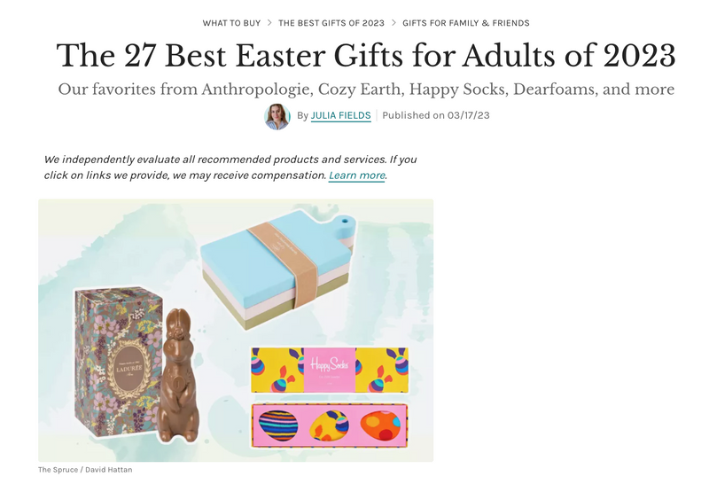 Coral & Tusk mention in The Spruce