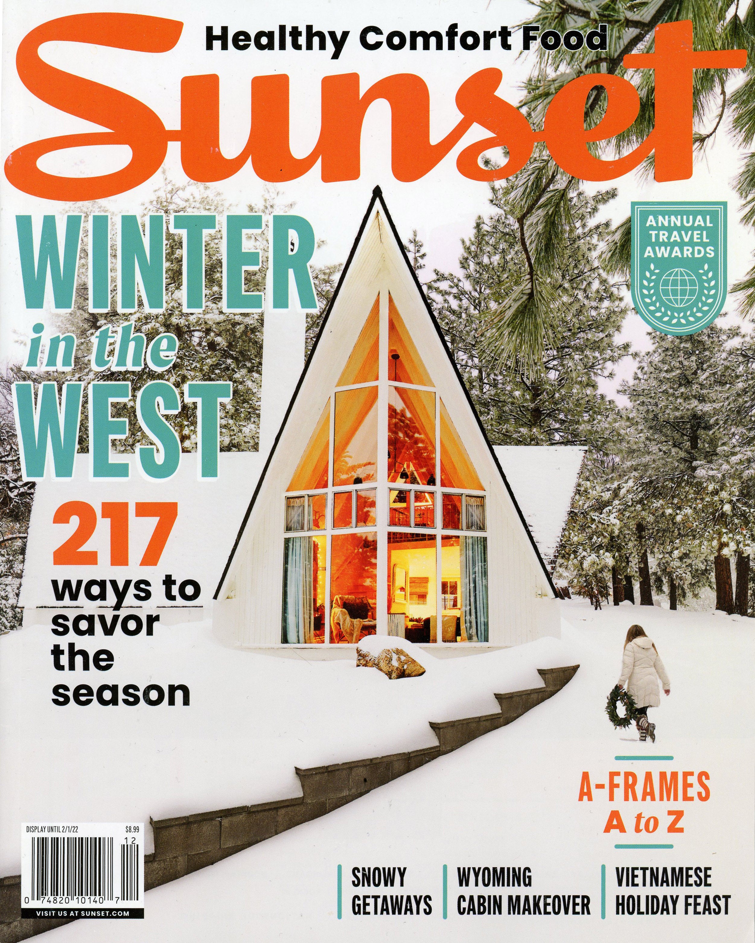 Sunset Magazine tours Stephanie's Wyoming cabin! – Coral & Tusk