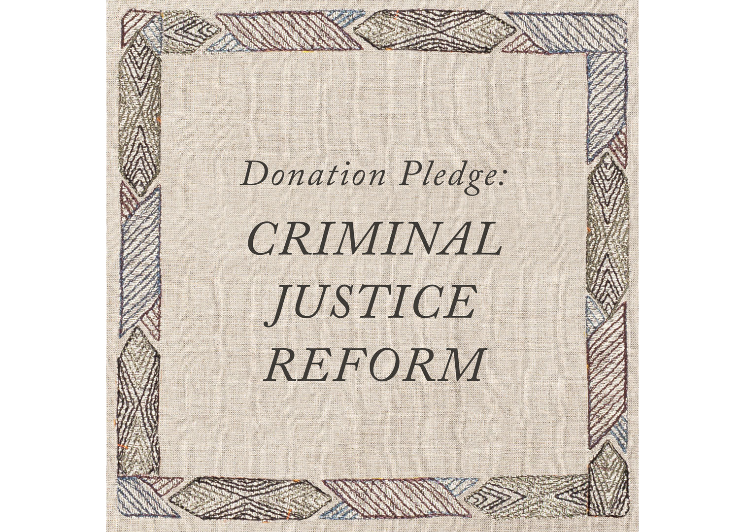 Coral & Tusk Donation Pledge: Criminal Justice Reform