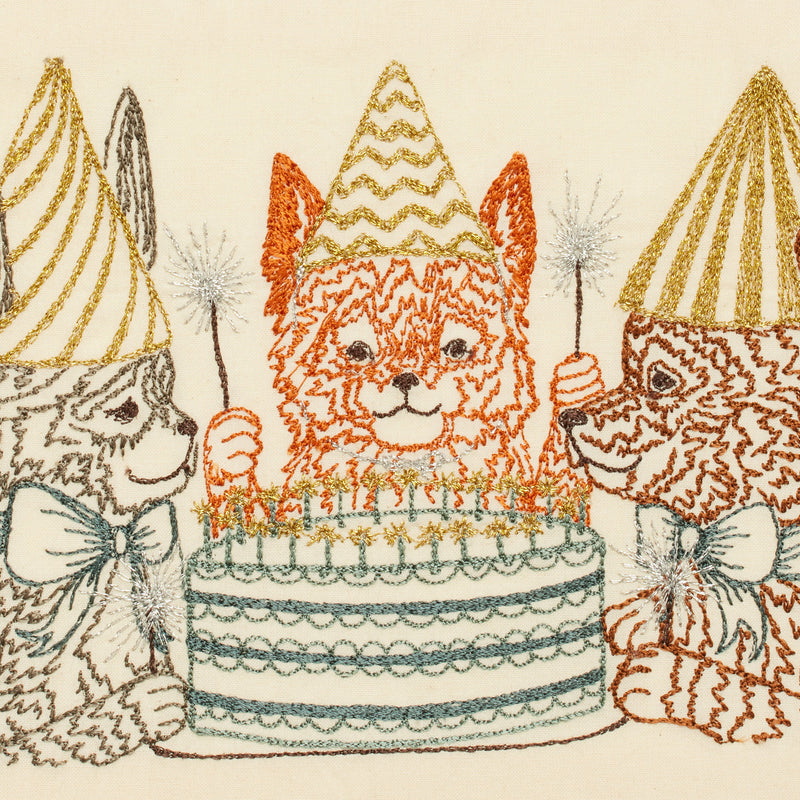 Coral & Tusk birthday surprise embroidery