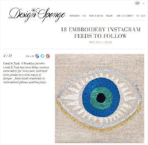Coral & Tusk mention on Design Sponge
