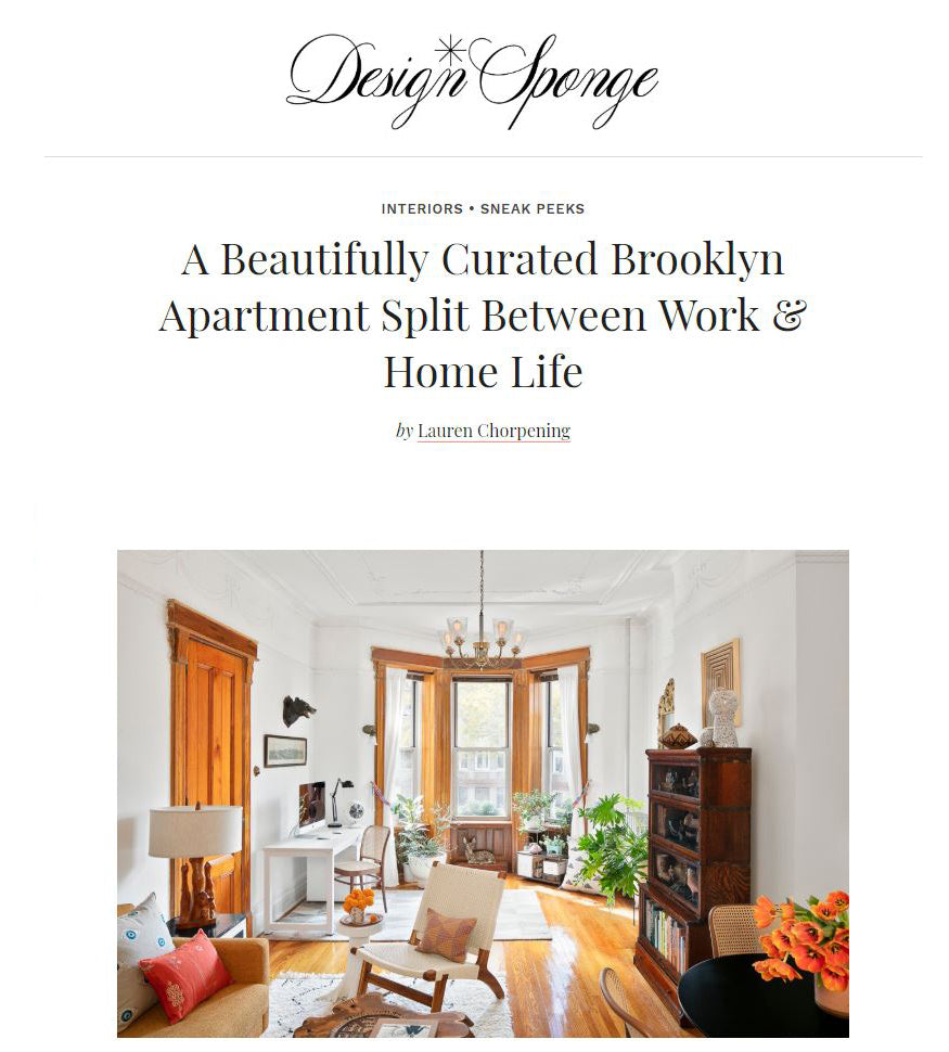 Design Sponge article titled 