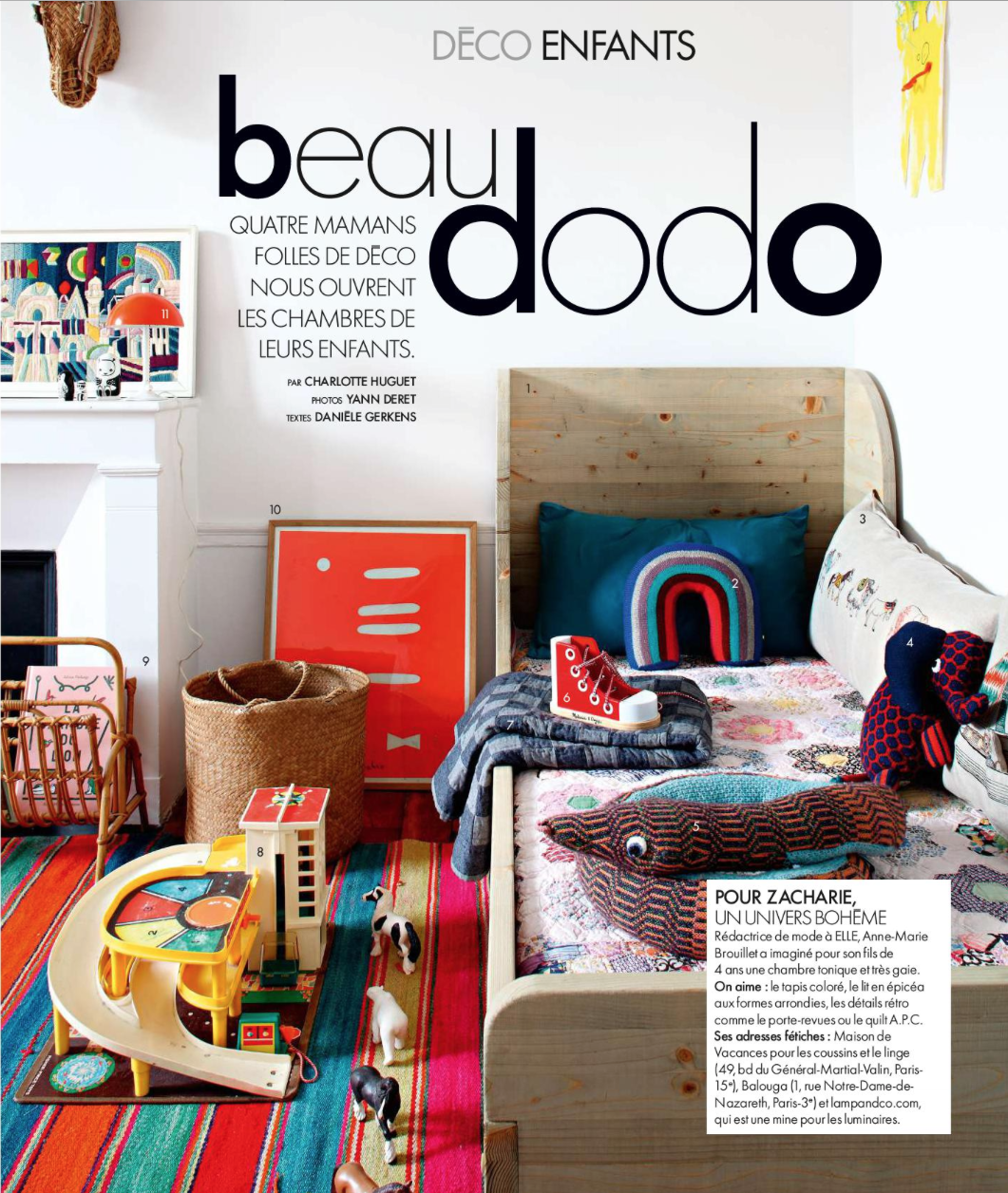 Coral & Tusk mention in Elle France