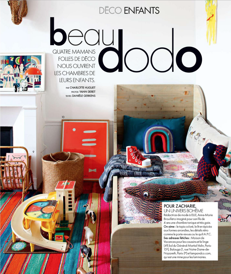 Coral & Tusk mention in Elle France