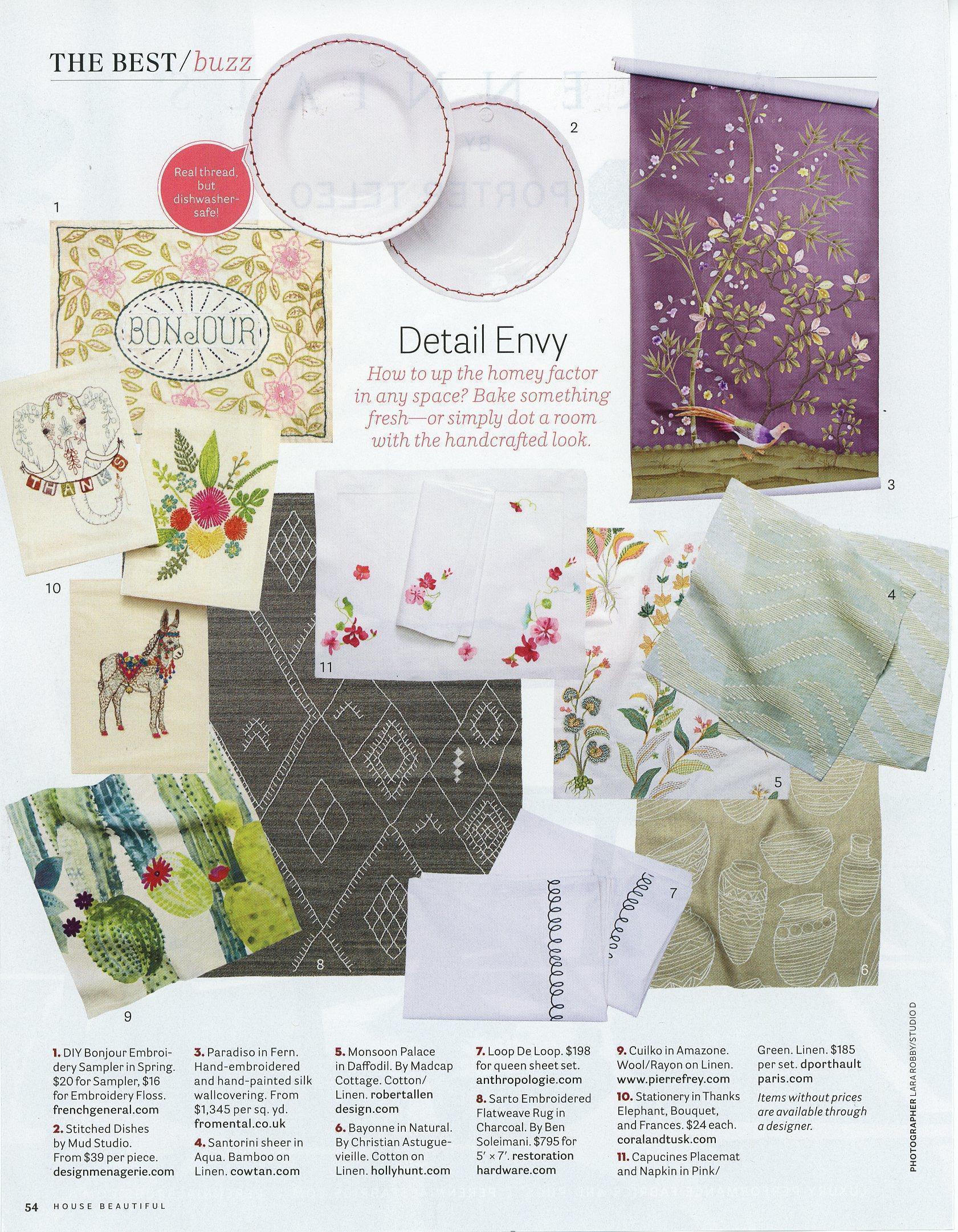 Coral & Tusk mention in House Beautiful