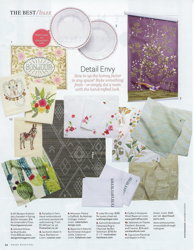 Coral & Tusk mention in House Beautiful