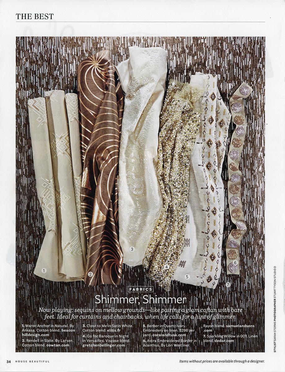 Coral & Tusk mention in House Beautiful