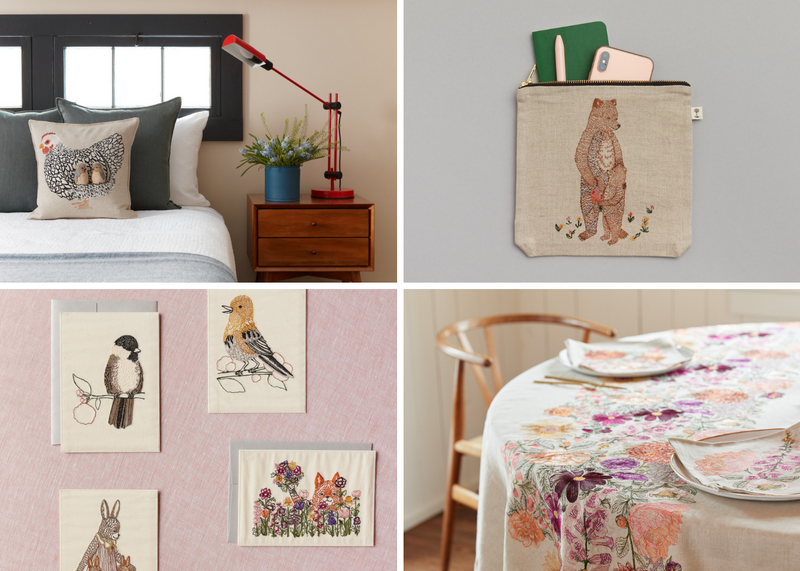 A collage with a roundup of our favorite Mother's Day gifts