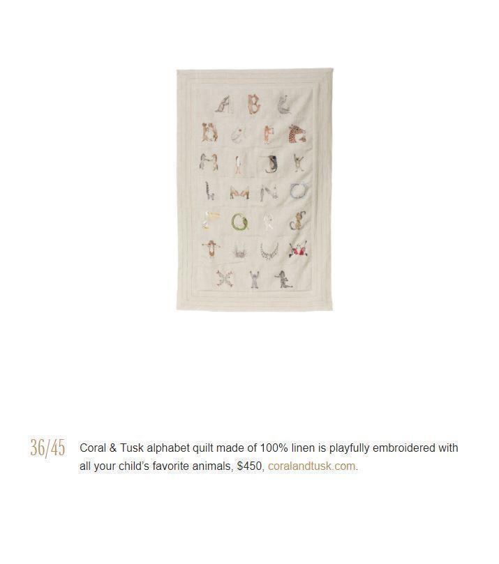 Coral & Tusk mention in W Magazine
