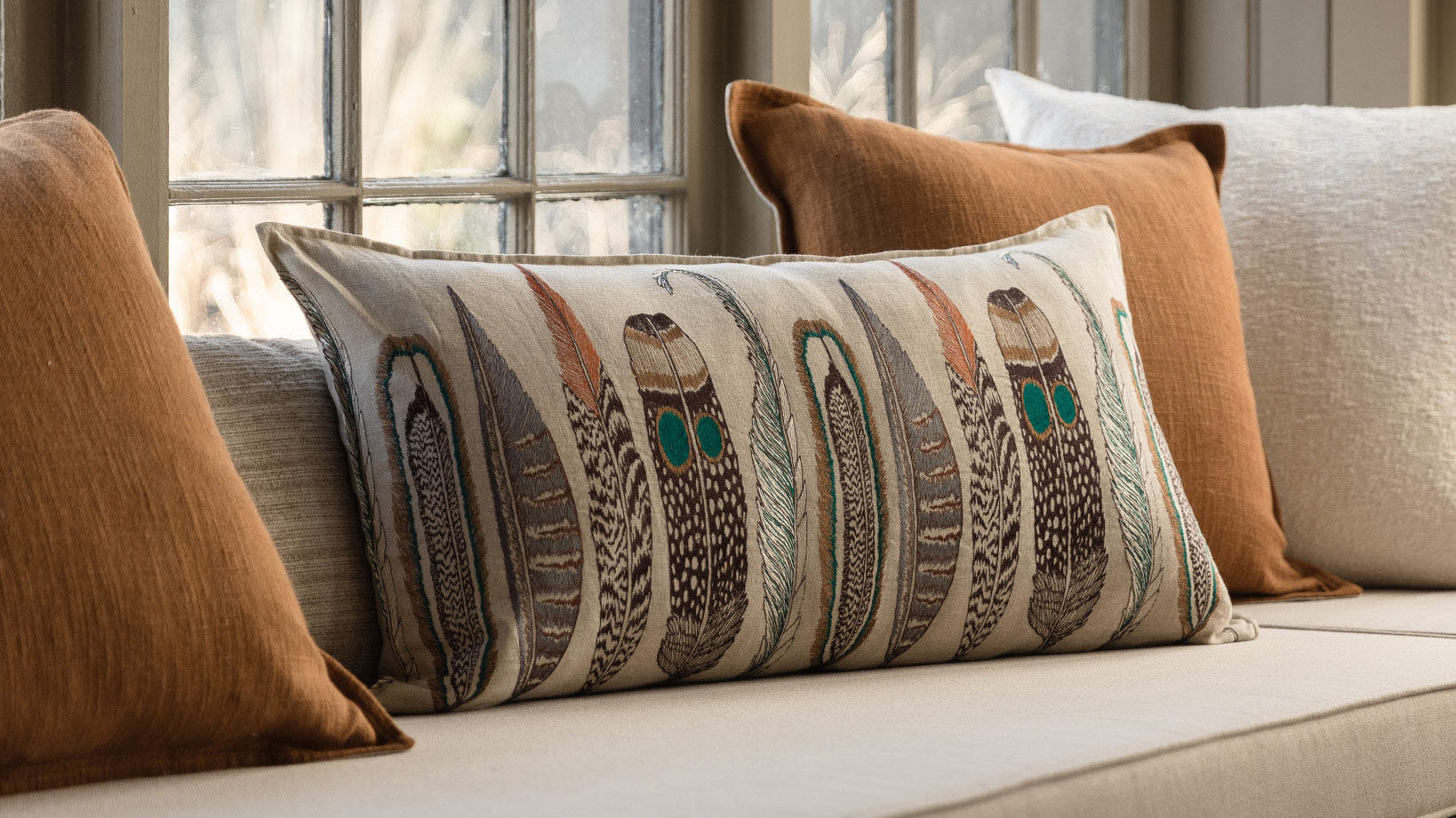 Feather Pillows – Coral & Tusk
