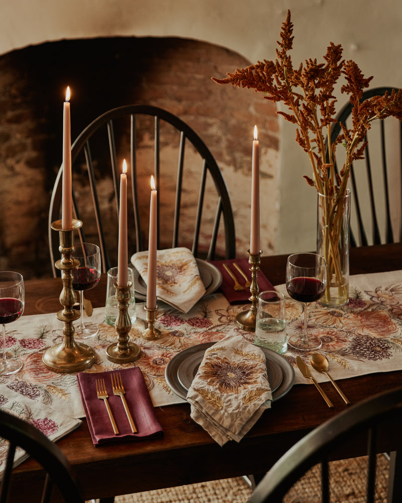 Sunflower and Wheat Dinner Napkin