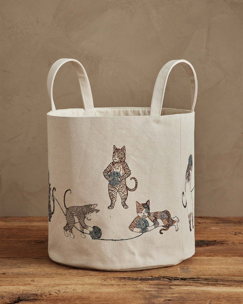 Cat Toy Bucket | Coral & Tusk