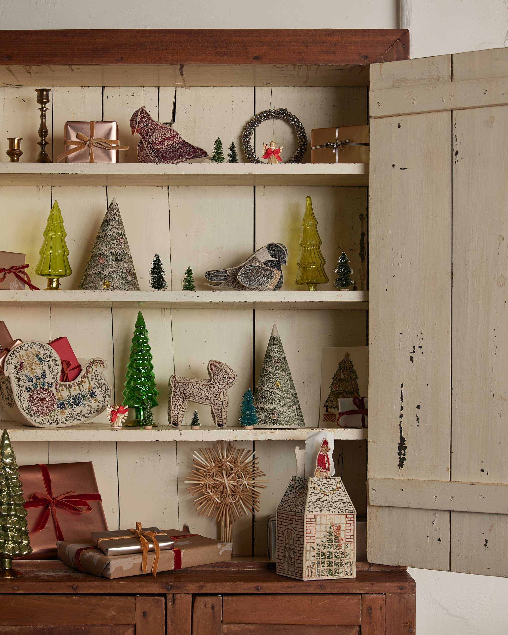 Coral&Tusk Holiday ティッシュボックスカバー Holiday｜ティッシュボックスカバー Home For the Holidays（アート