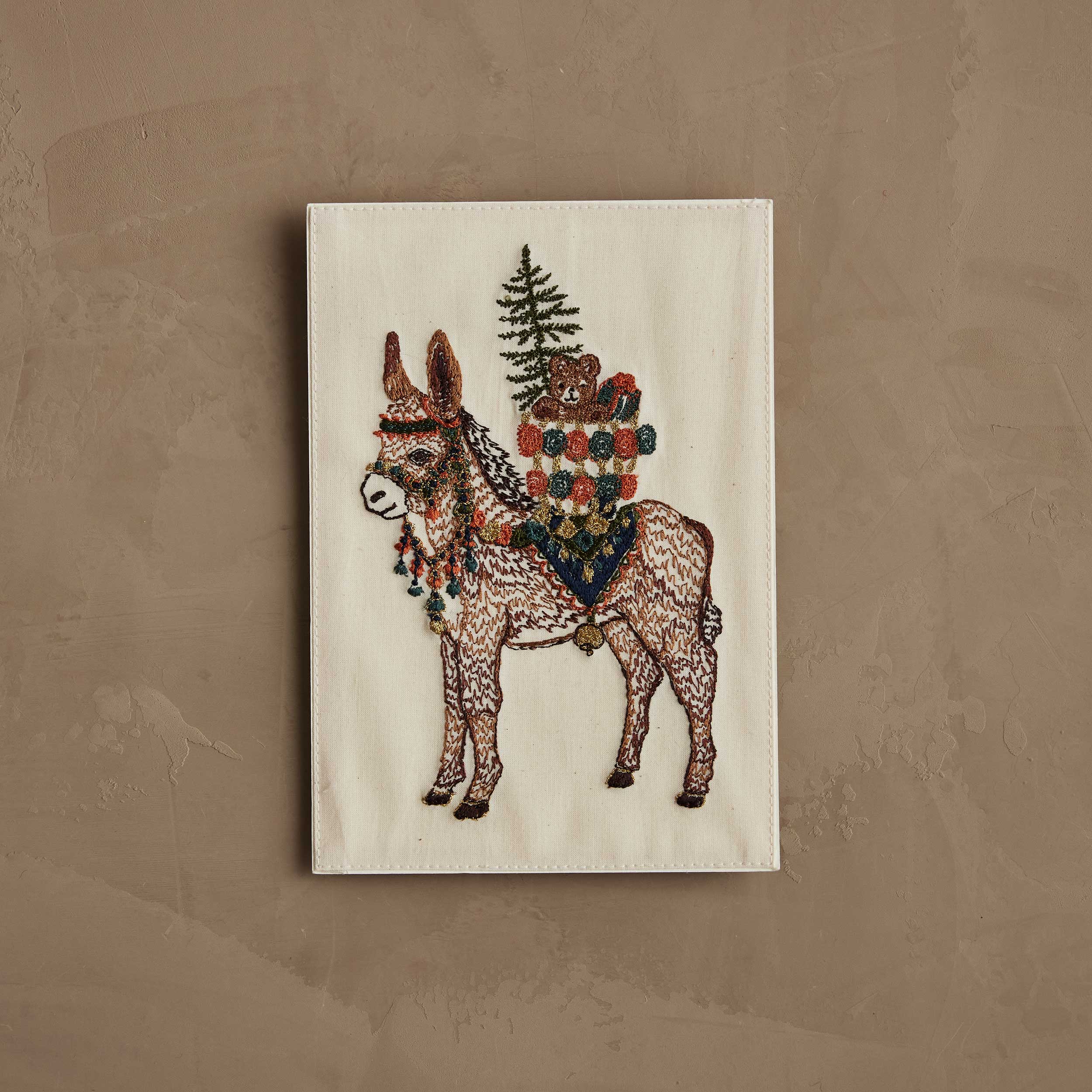 Christmas Donkey Card