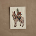 Christmas Donkey Card