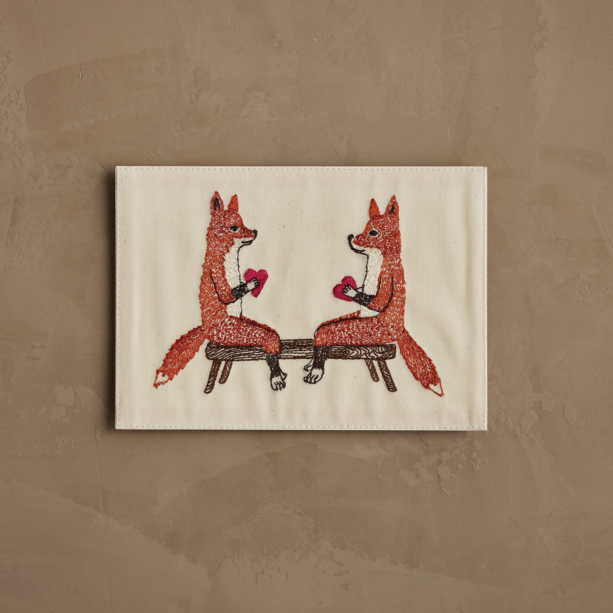 Smitten Foxes Card