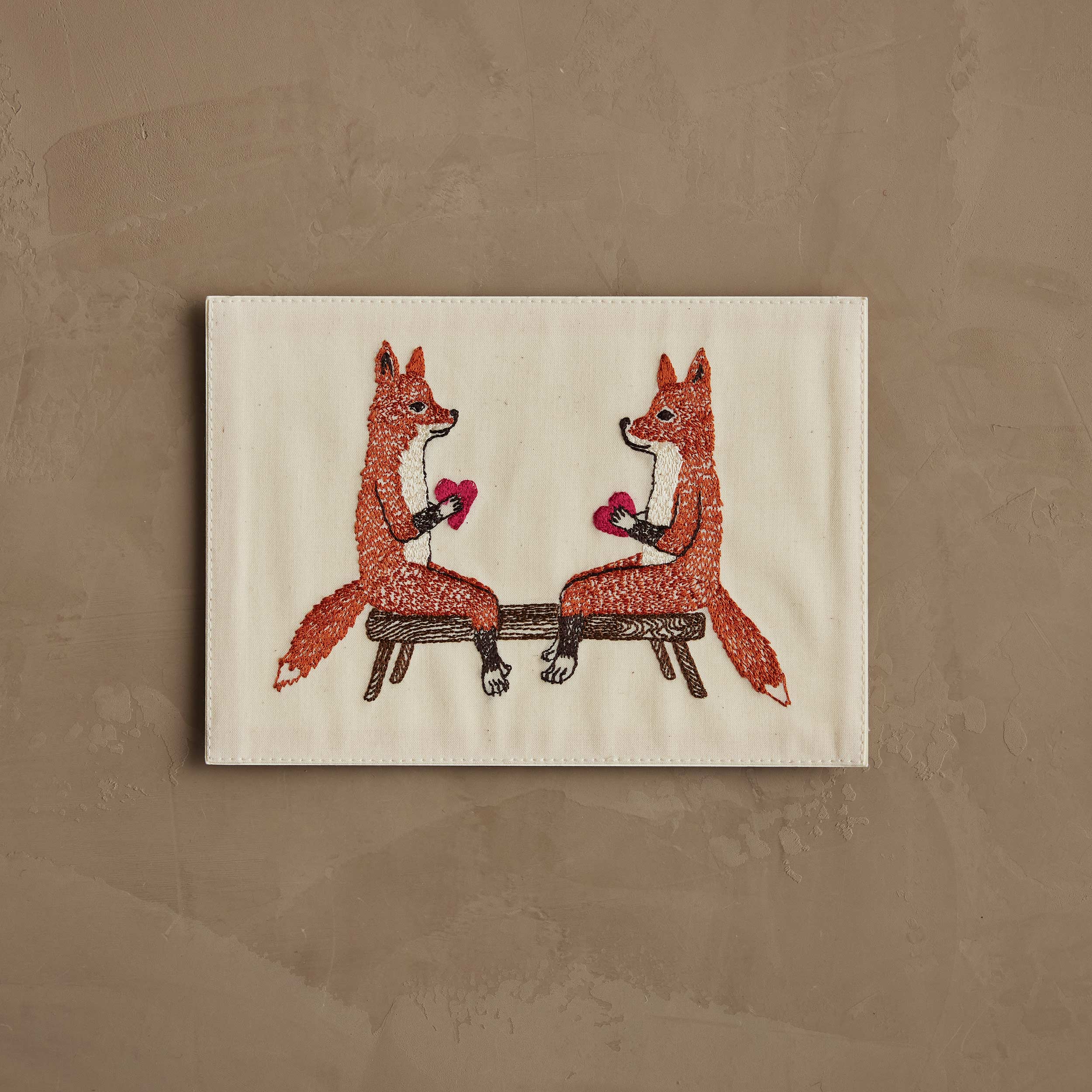 Smitten Foxes Card