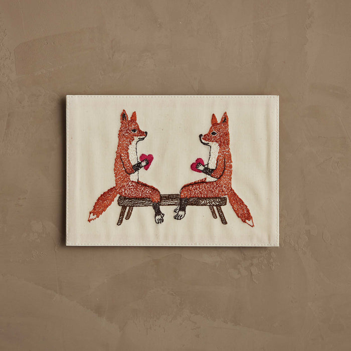 Smitten Foxes Card