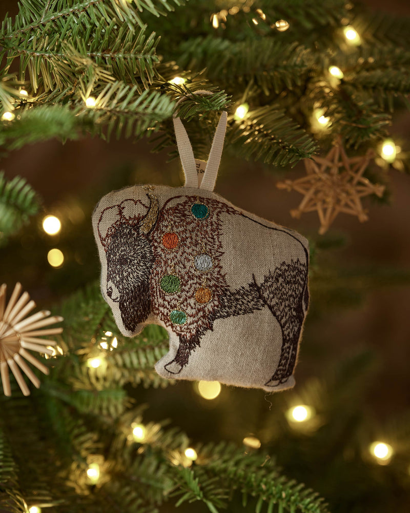 Bison with Ornaments