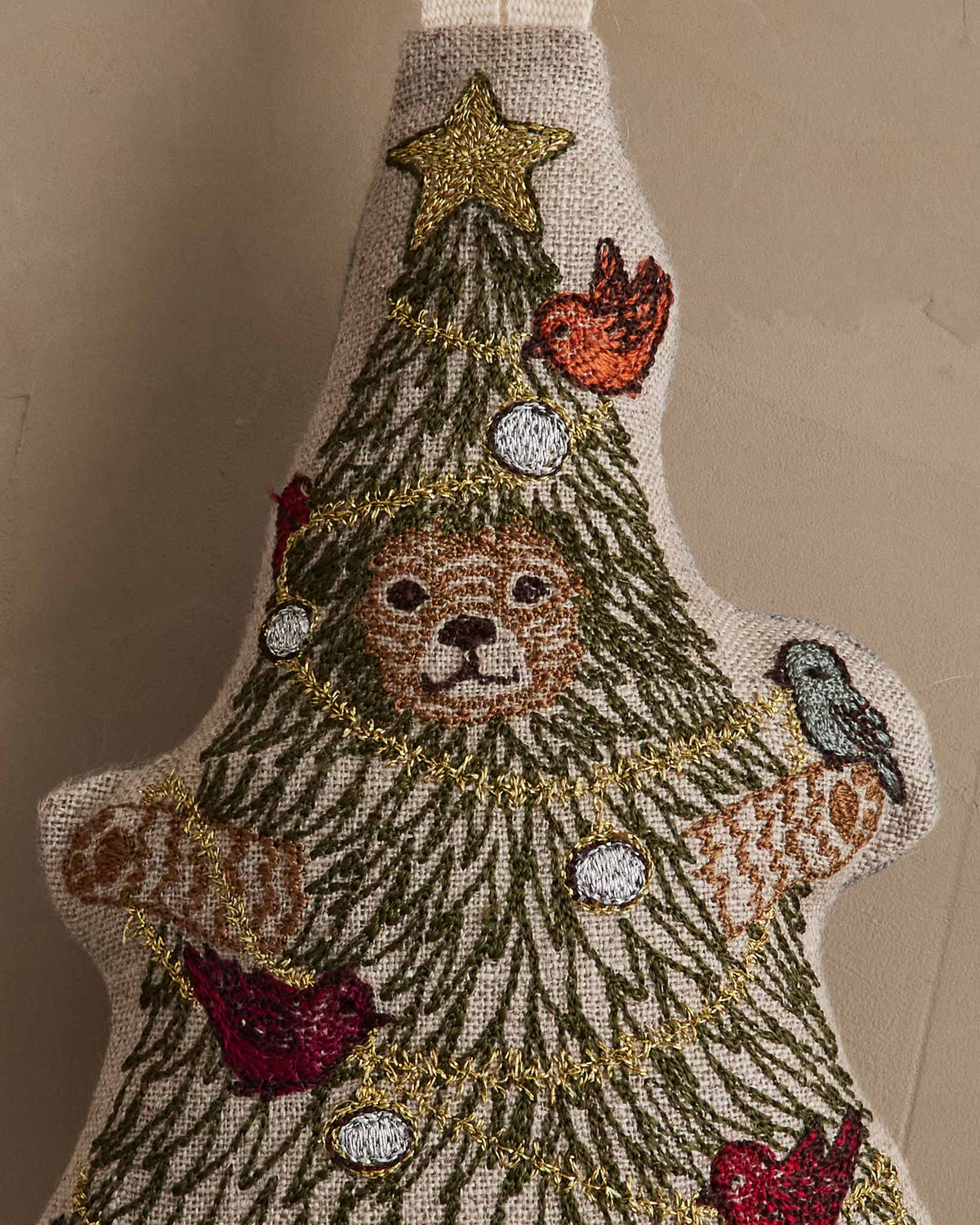 Christmas Tree Bear Ornament
