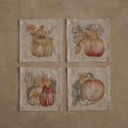Pumpkin Patch Cocktail Napkin Set