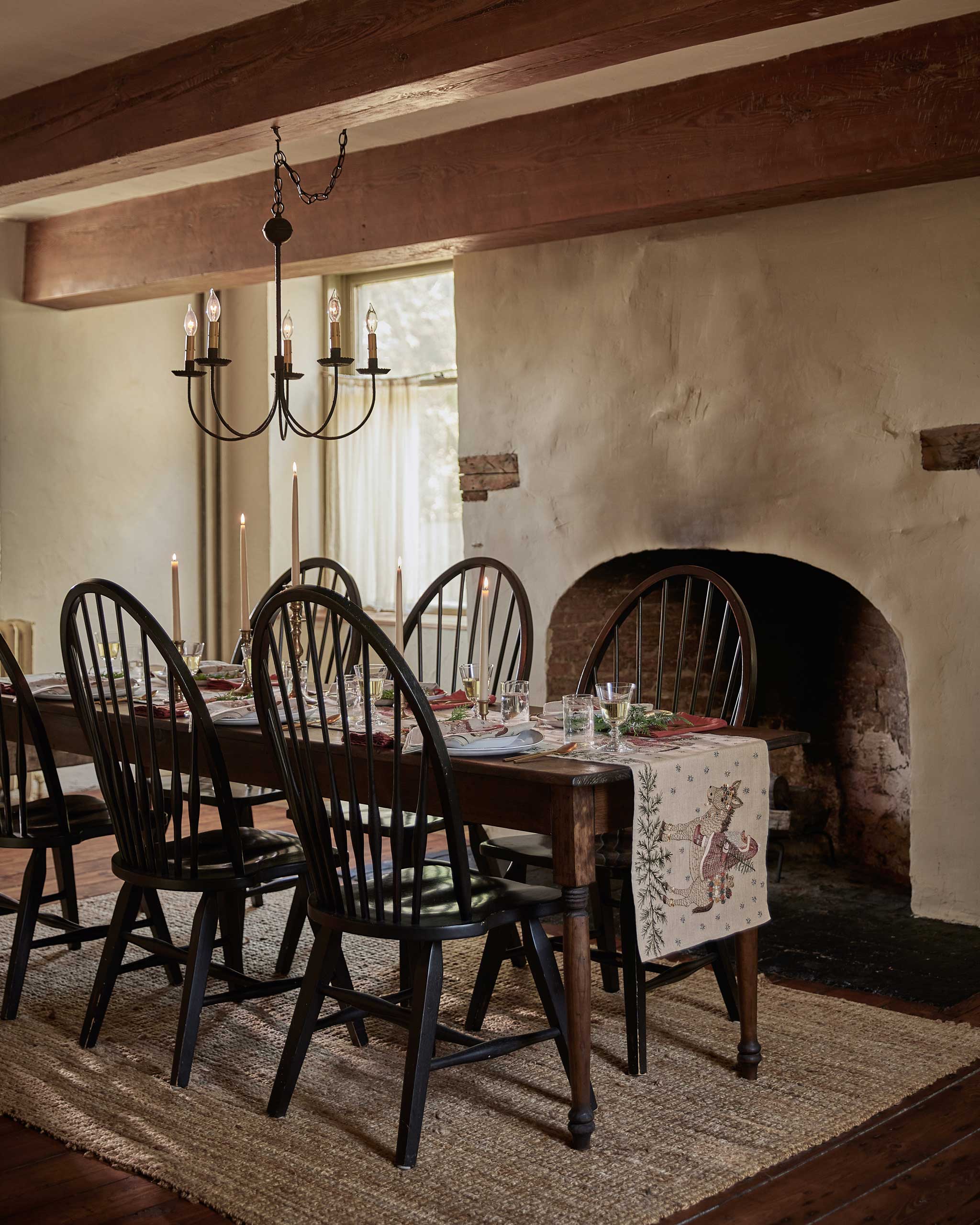 Christmas Donkey Dinner Napkin