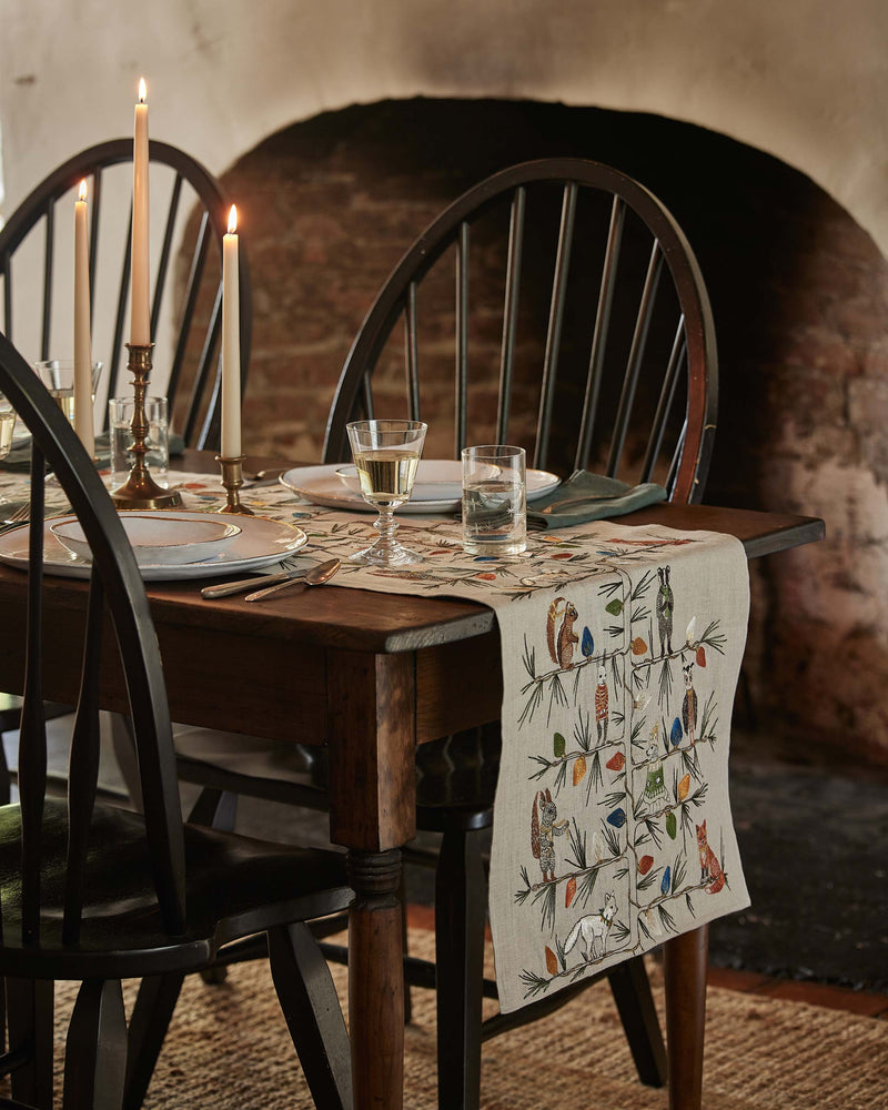 Christmas Tree Trimmers Table Runner