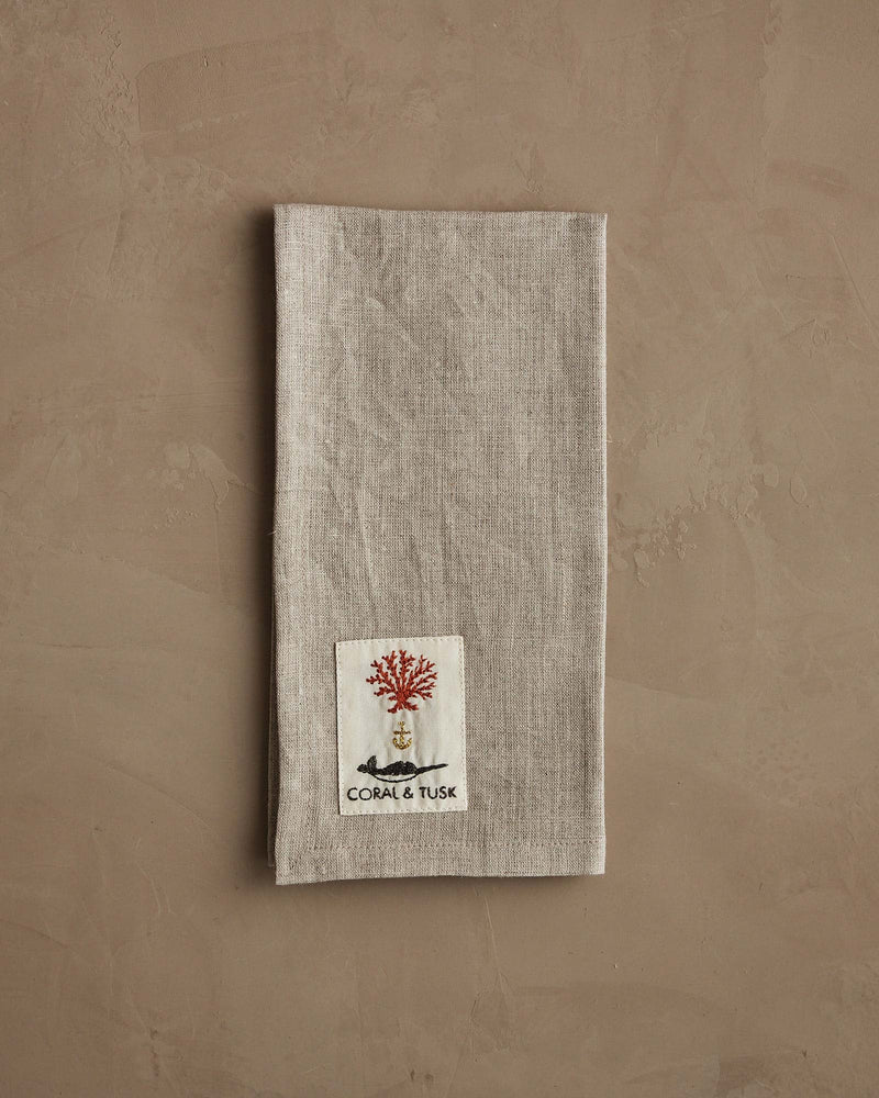 Pheasant Feather Dinner Napkin