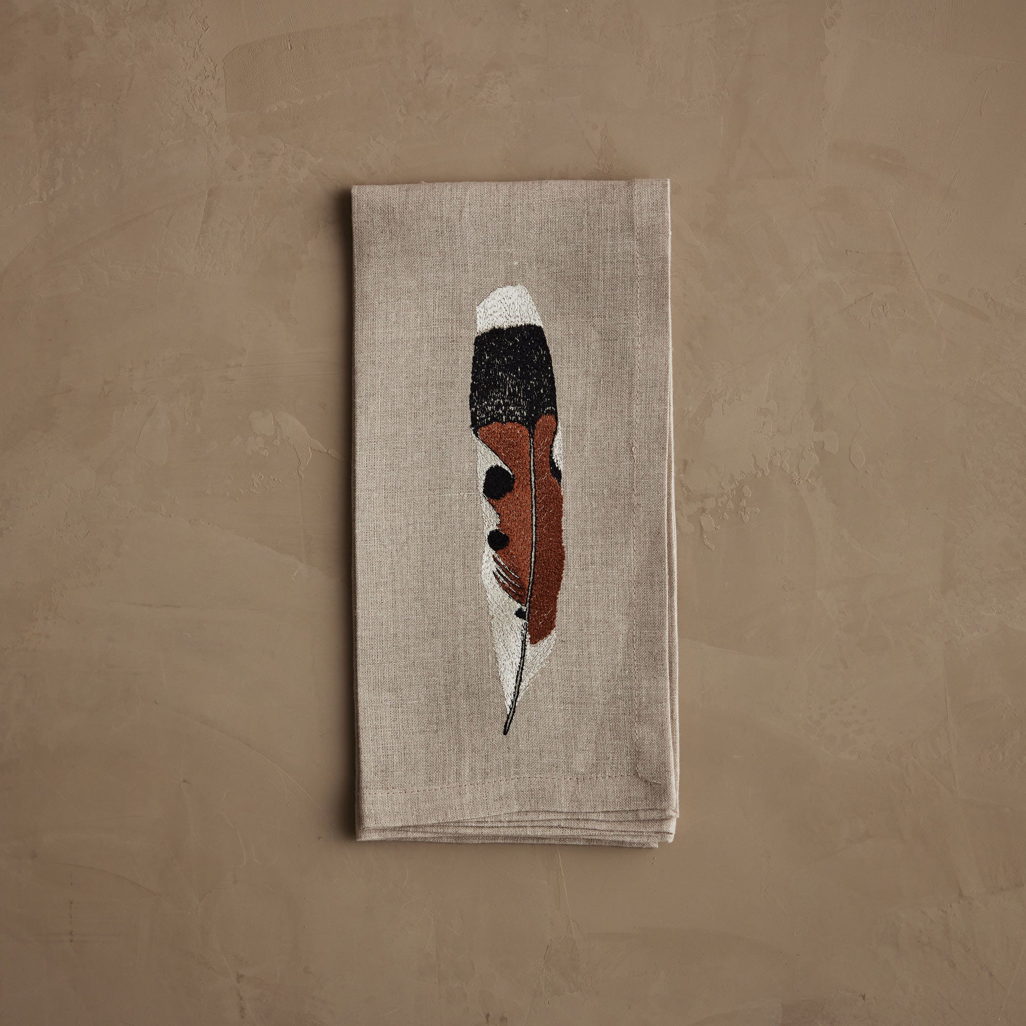 Kestrel Feather Dinner Napkin