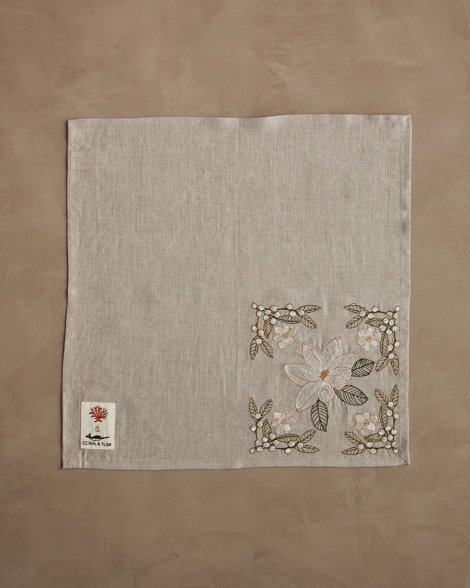 Magnolia Dinner Napkin