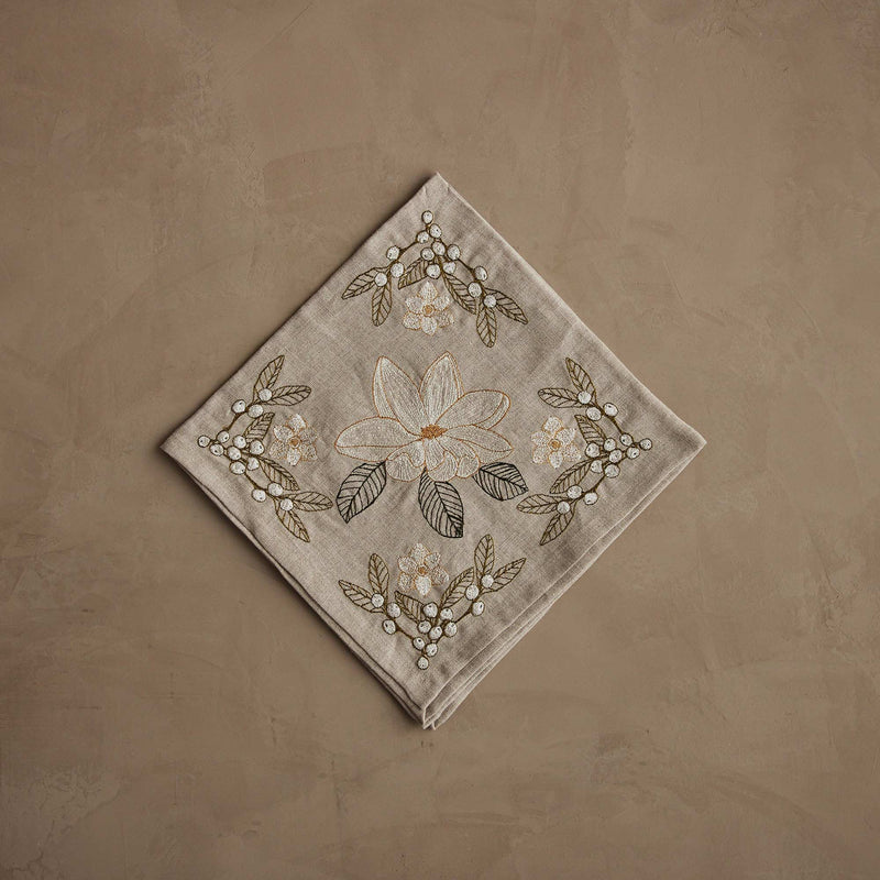 Magnolia Dinner Napkin