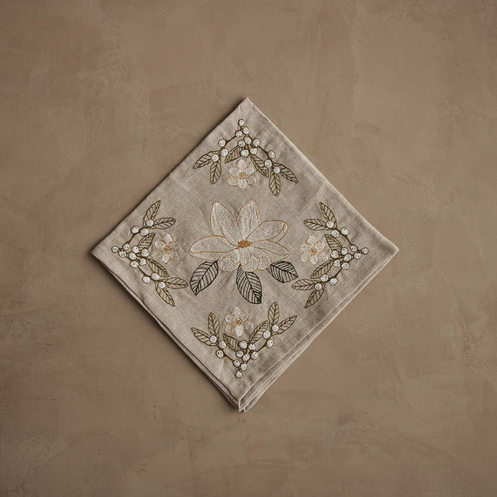 Magnolia Dinner Napkin
