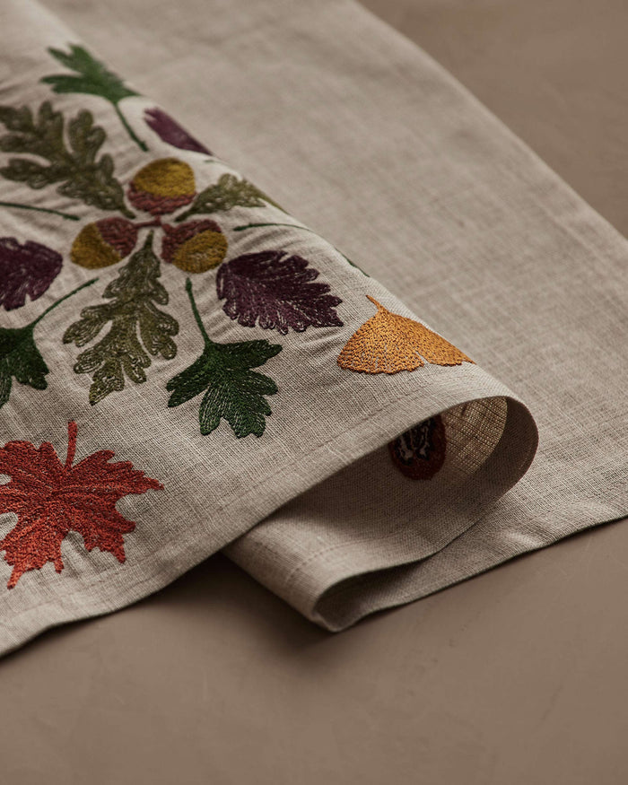 Pressed Leaves Dinner Napkin
