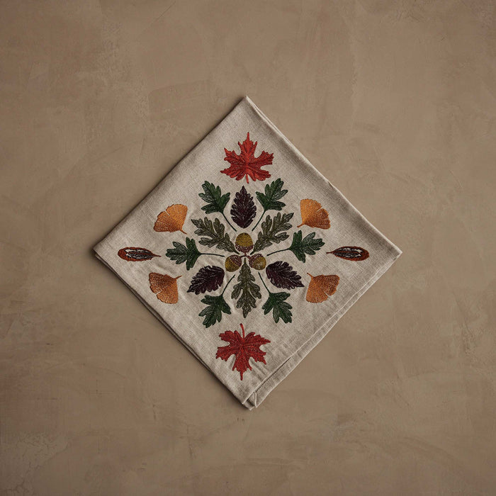 Pressed Leaves Dinner Napkin