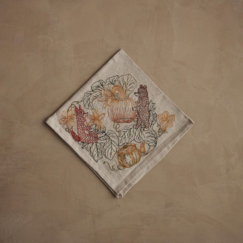 Pumpkin Patch Dinner Napkin
