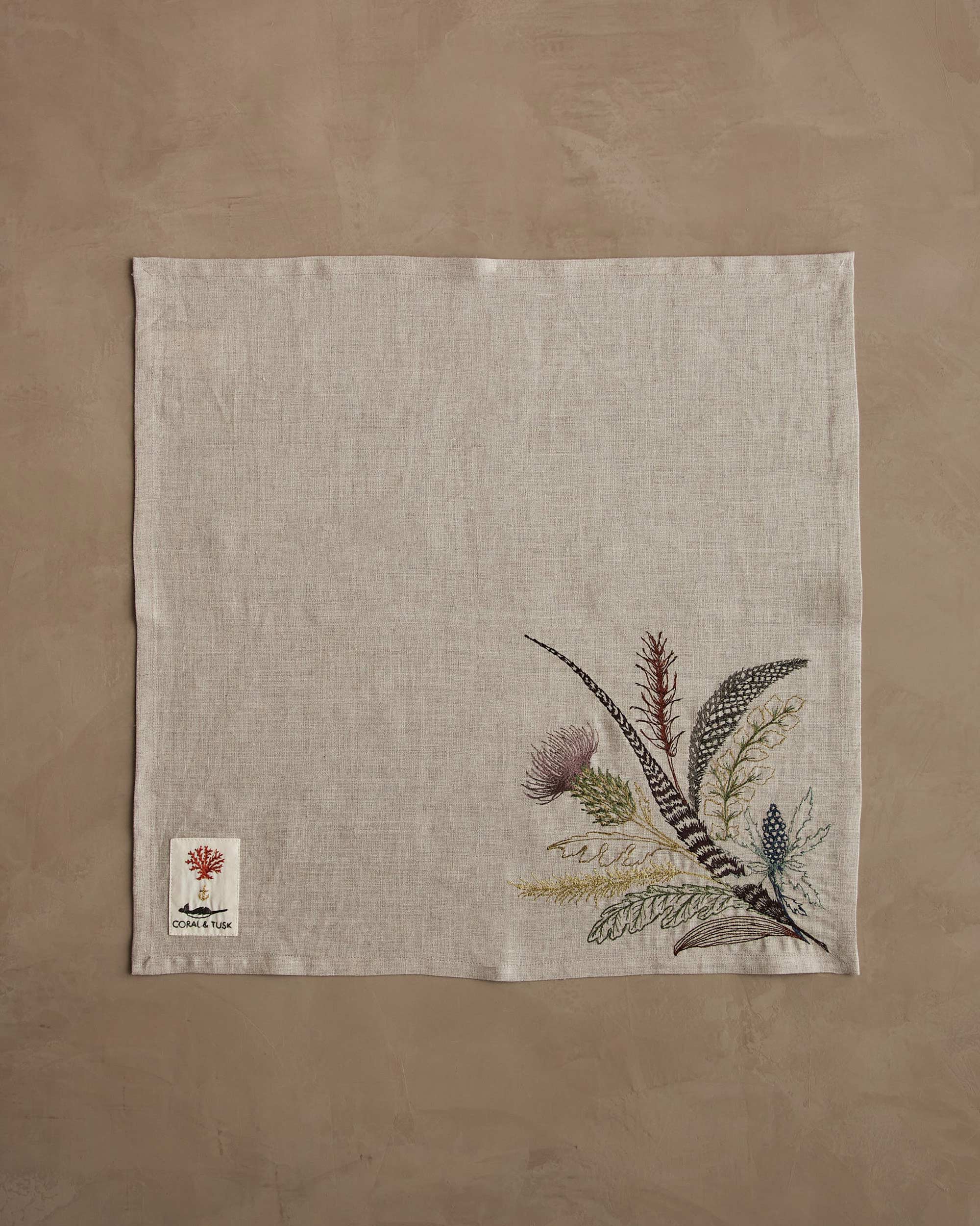 Thistle Dinner Napkin