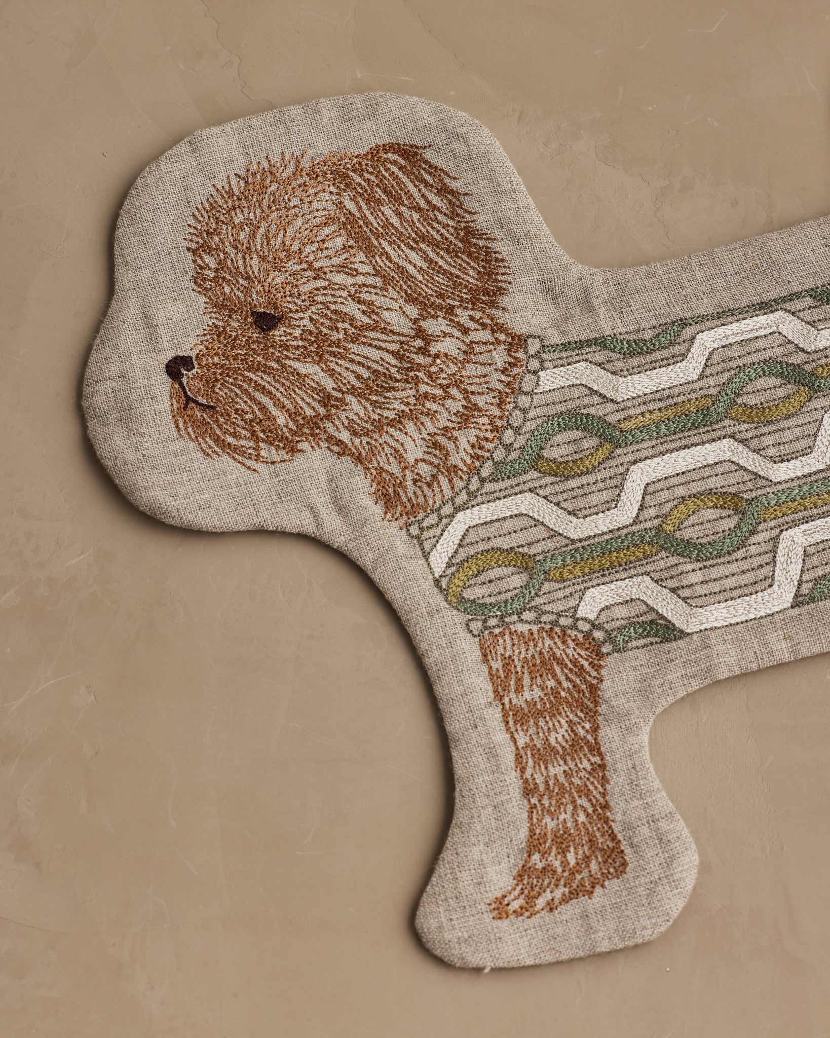 Dog in Sweater Pouch