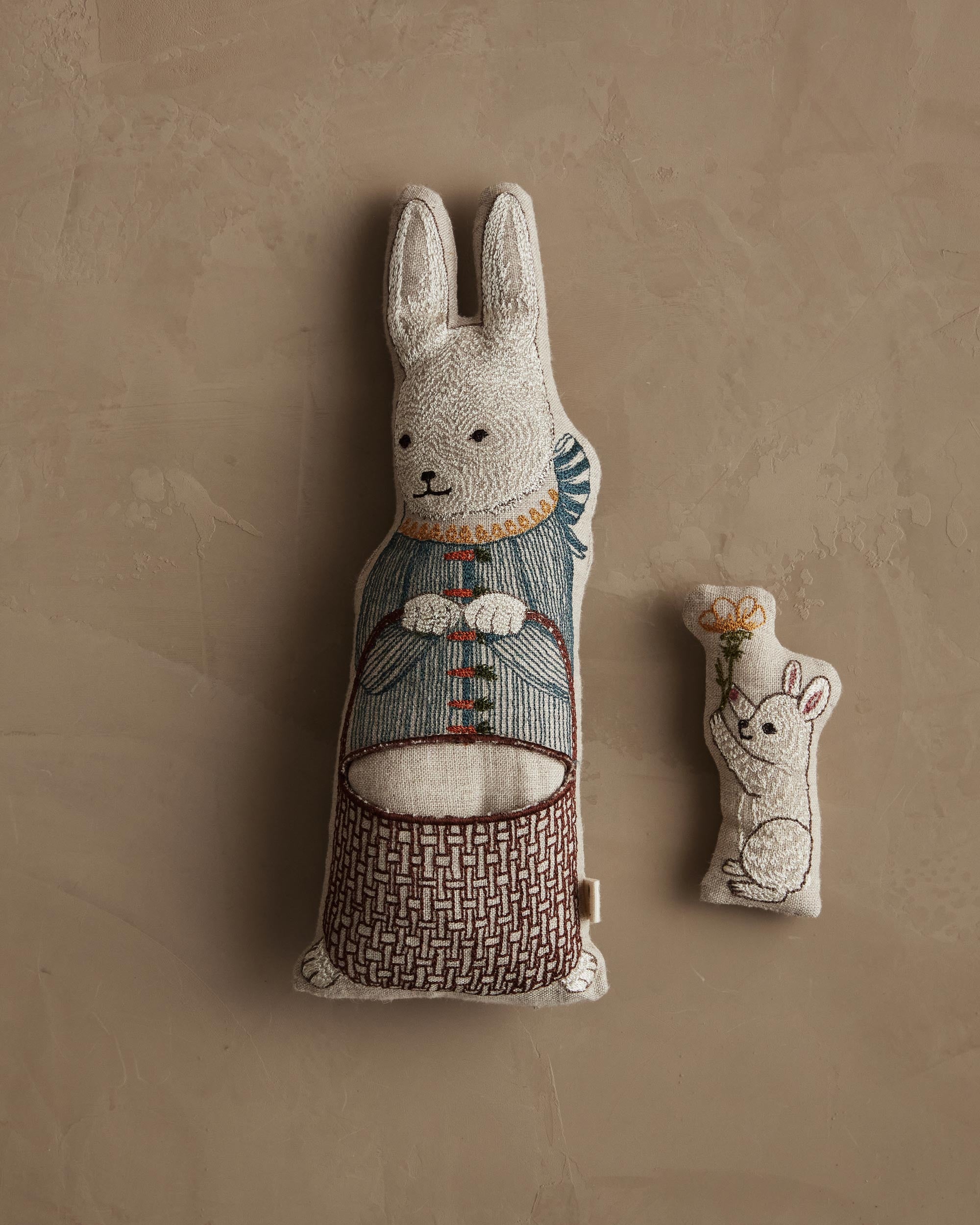 Bunny in Basket Doll