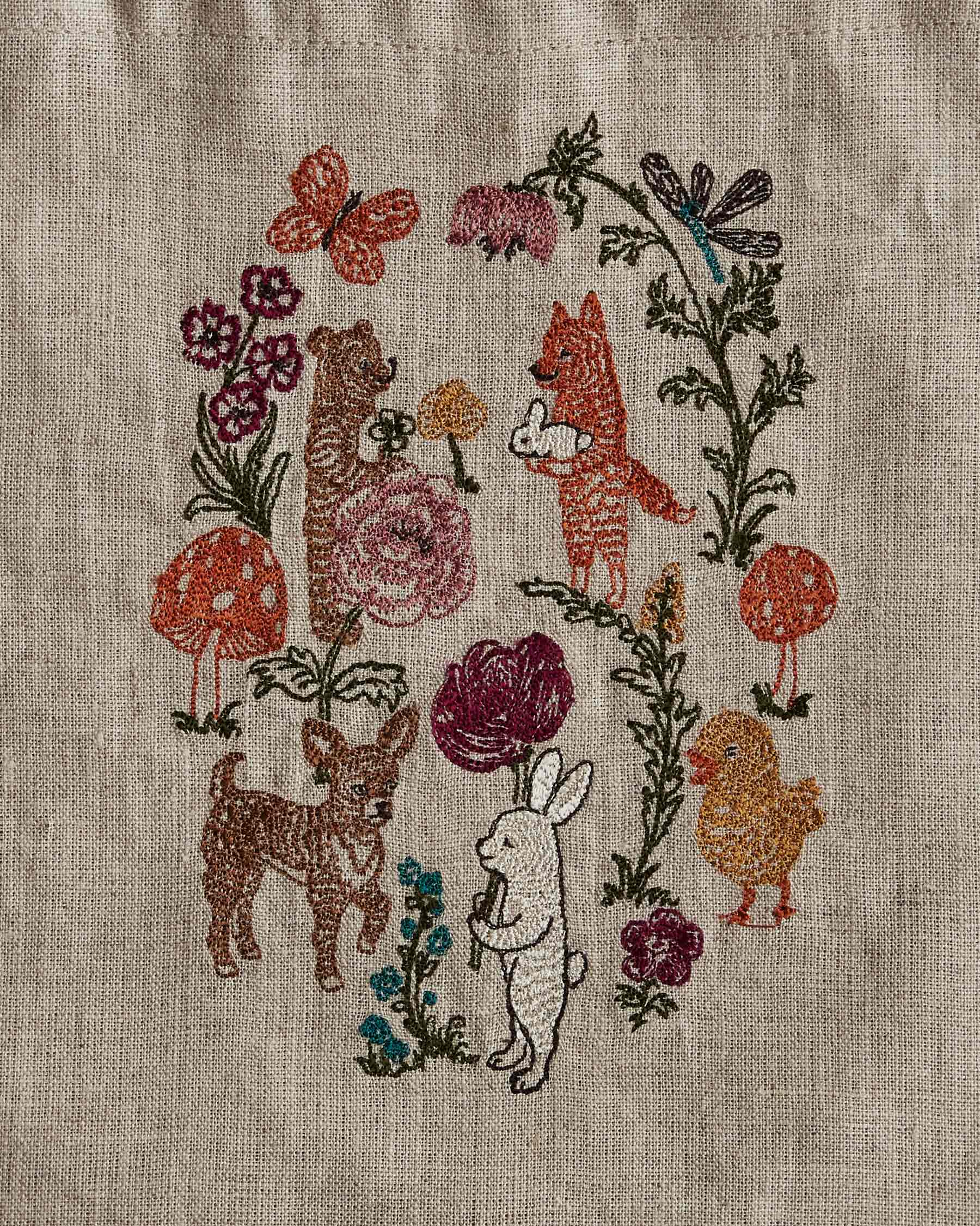 Secret Garden Drawstring Bag