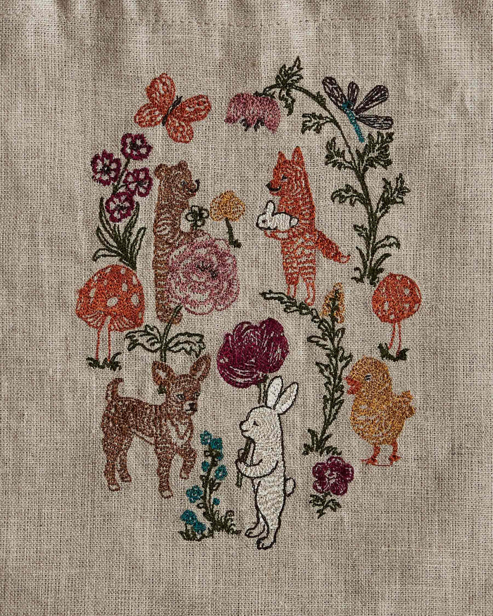 Secret Garden Drawstring Bag