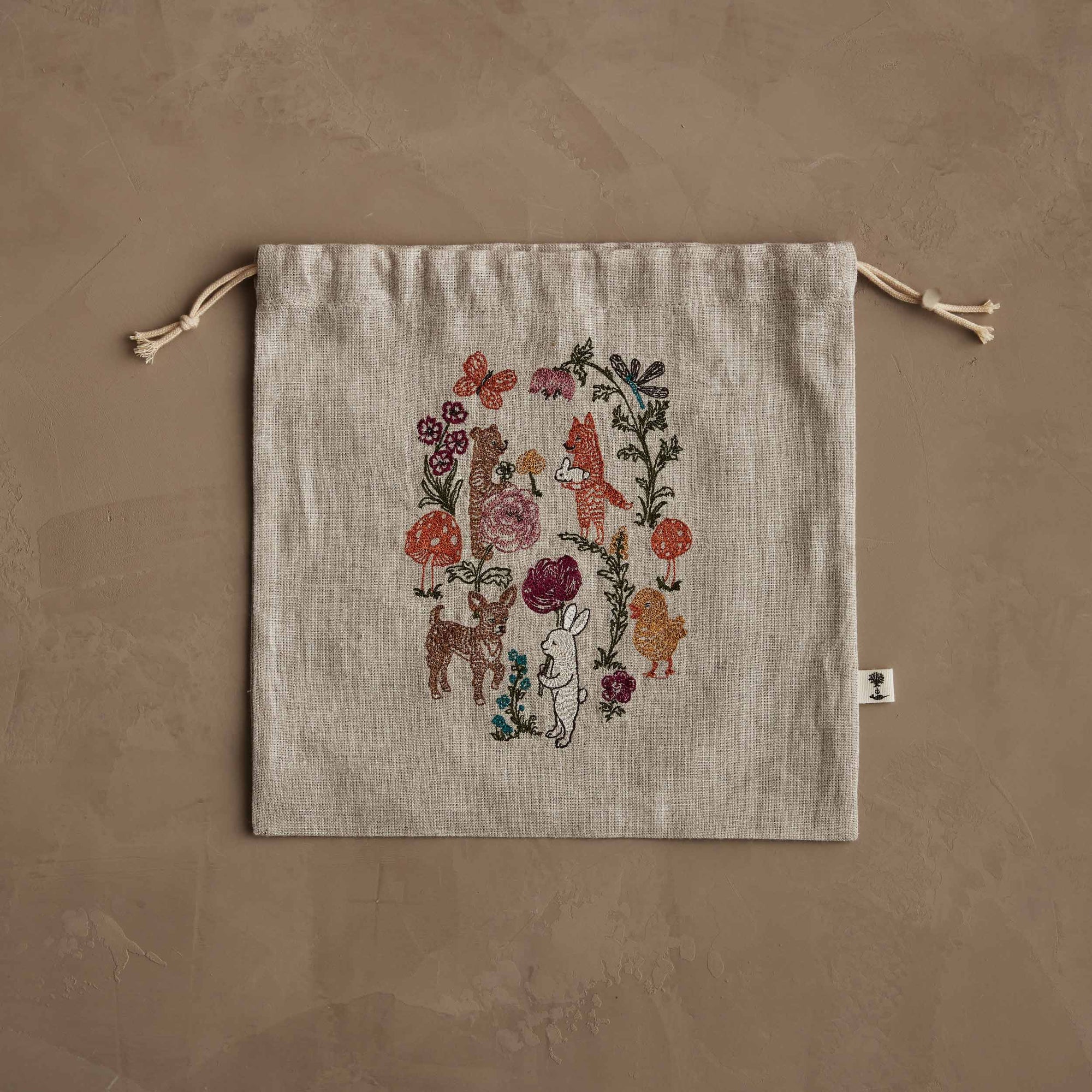 Secret Garden Drawstring Bag