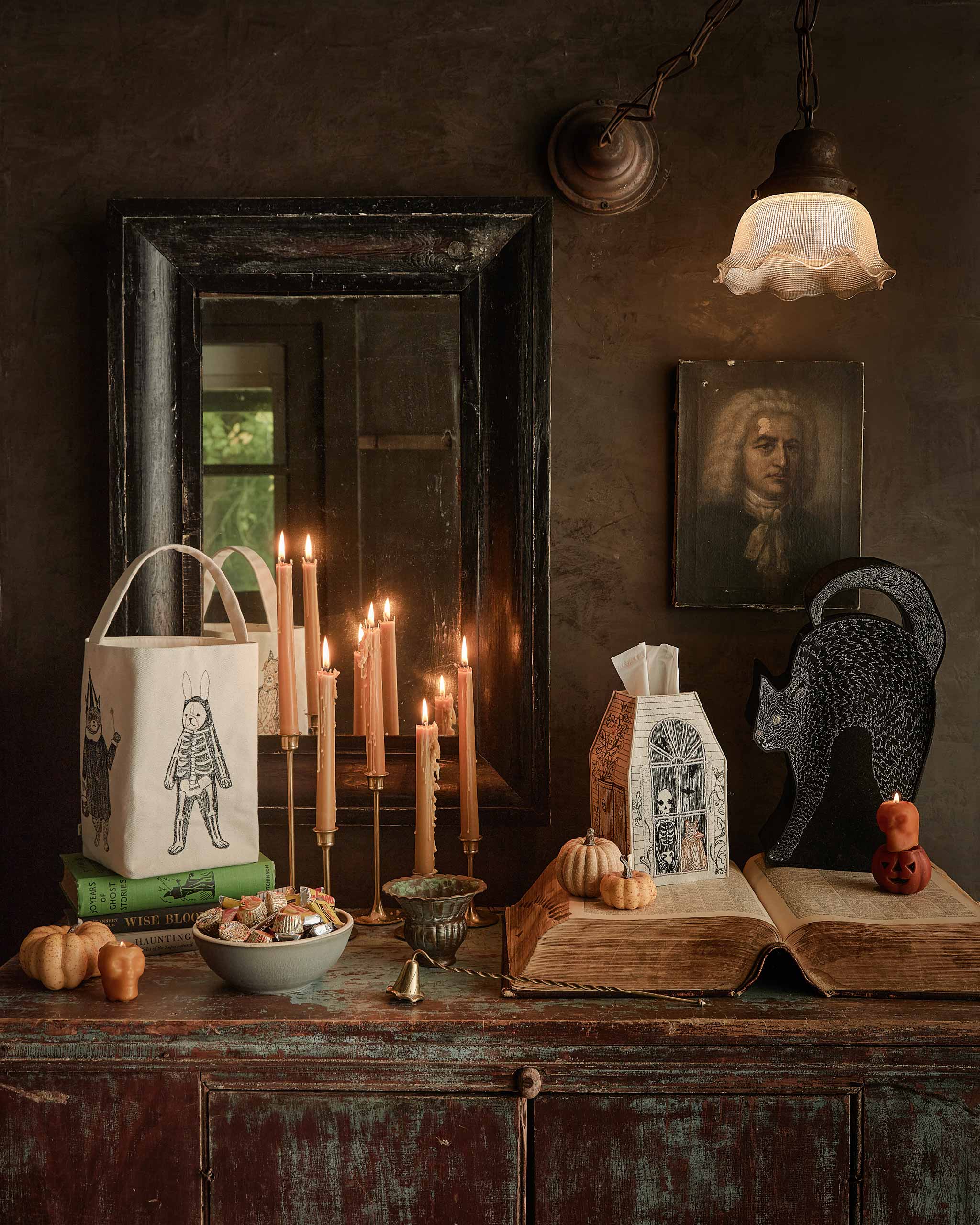 Haunted House Tissue Box Cover | Coral & Tusk